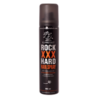 Svart minispray Rock xxx hard 80 ml